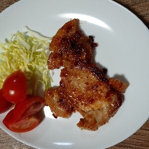 豚肉の酒粕漬けソテー